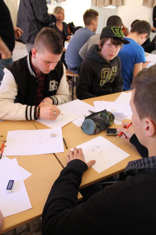 L’atelier image dessinée : déroulement et oeuvres !