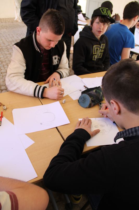 L’atelier image dessinée : déroulement et oeuvres !