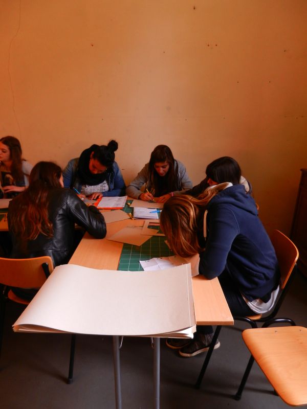 L’atelier image peinte : déroulement et oeuvres !