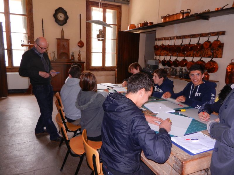 L’atelier image peinte : déroulement et oeuvres !