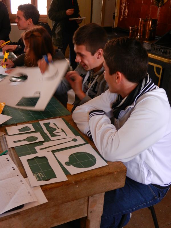 L’atelier image peinte : déroulement et oeuvres !