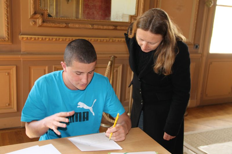 Laurence Tramaux, intervenante pour l’atelier image gravée