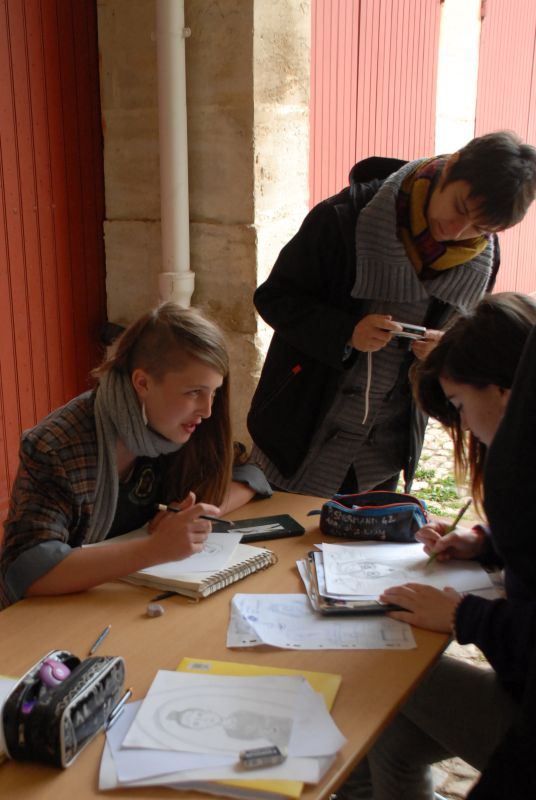 L’atelier image dessinée : déroulement et oeuvres !