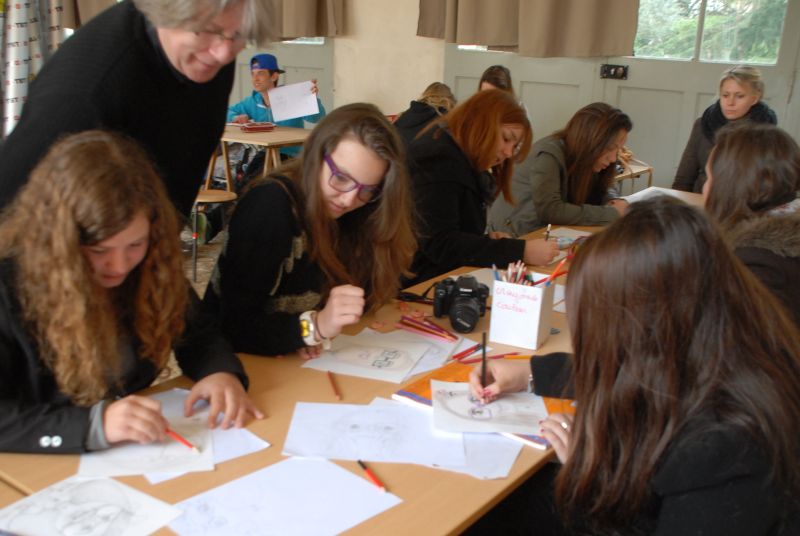 L’atelier image dessinée : déroulement et oeuvres !